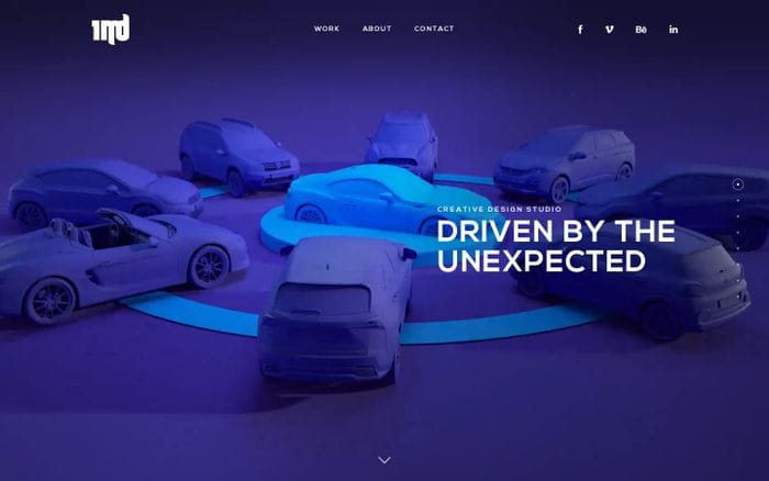 1MD | Creative Studio website preview
