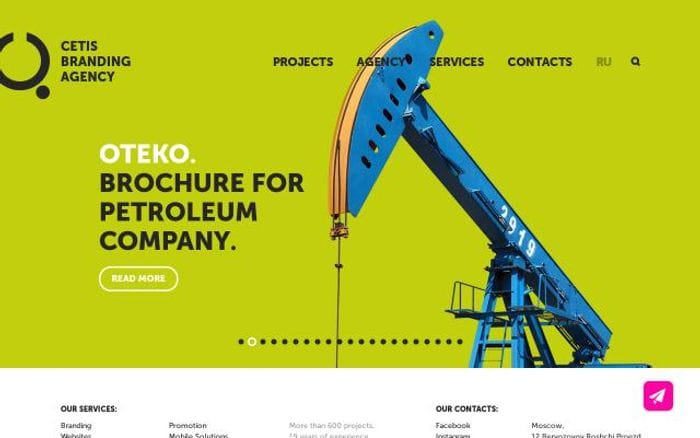 Cetis website preview