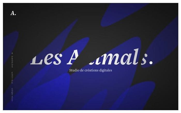 Lesanimals website preview