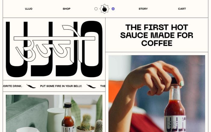 Ujjo website preview