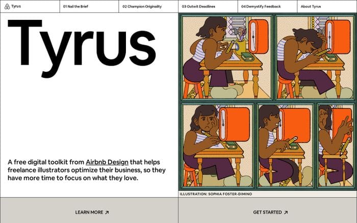 Tyrus website preview