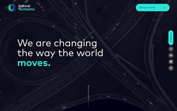 Critical TechWorks website preview