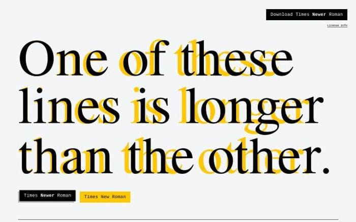 Timesnewerroman website preview