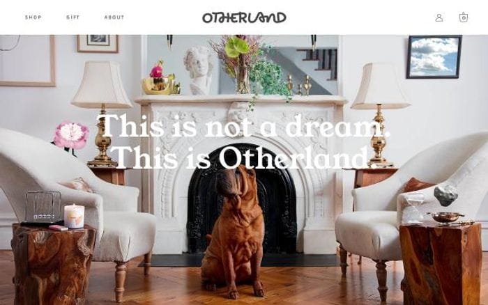 Otherland website preview