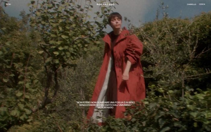 Pietro Romanengo website preview