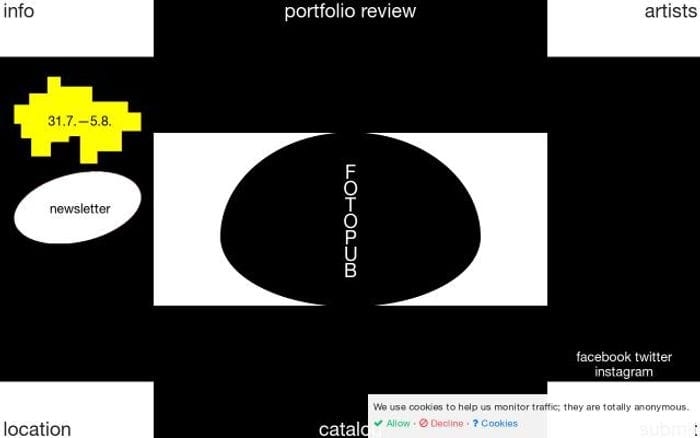 Fotopub website preview