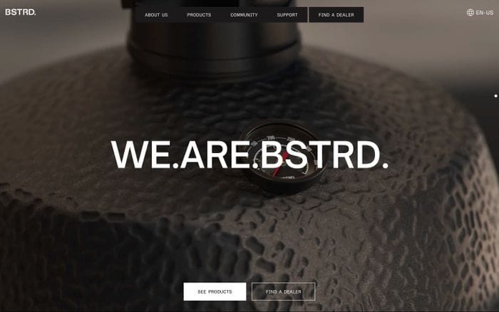 Bstrd website preview