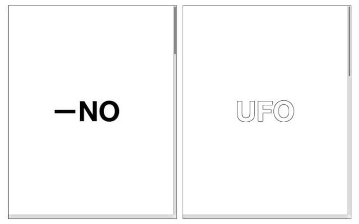 No-ufo website preview