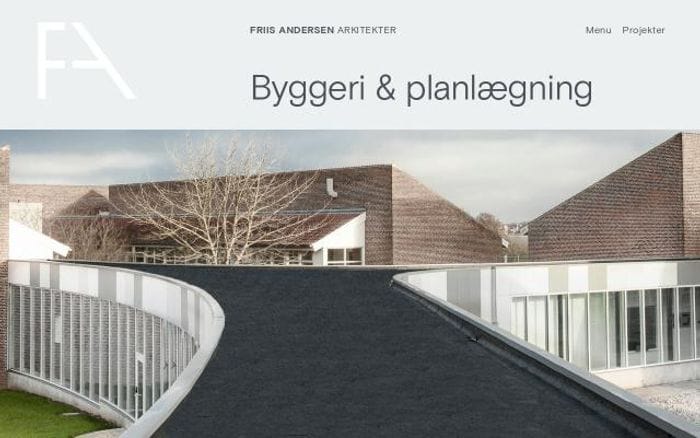 Friis-a website preview