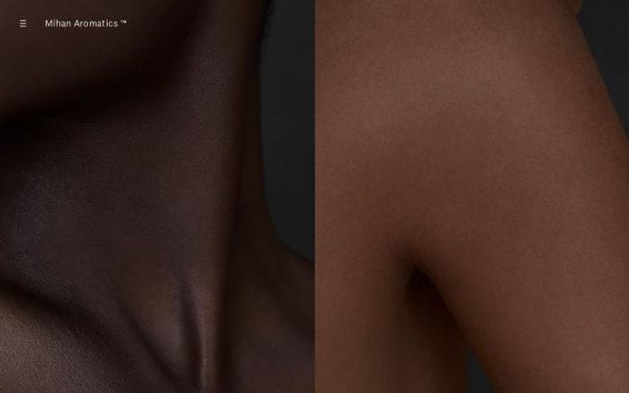 Mihanaromatics website preview