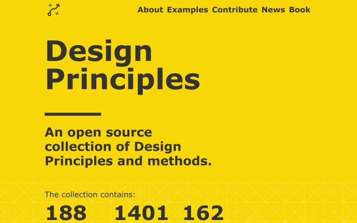 Design Principles website preview