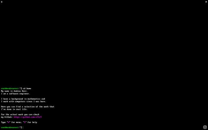 Andreareni website preview