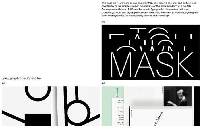 Basrogiers website preview