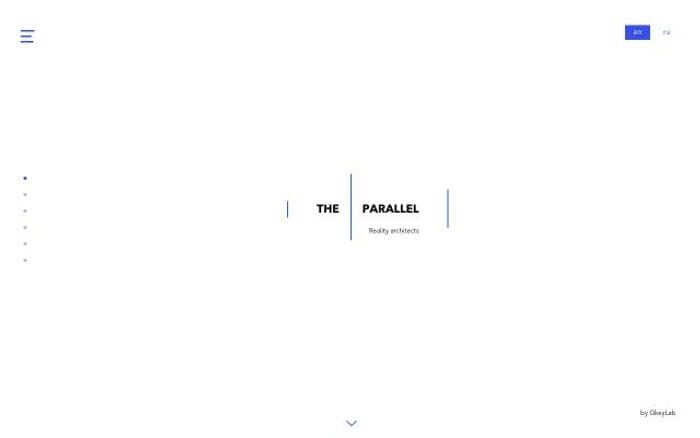The-parallel website preview