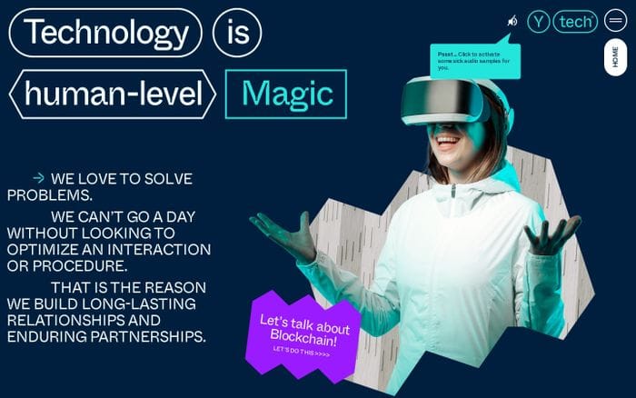 Ytech website preview
