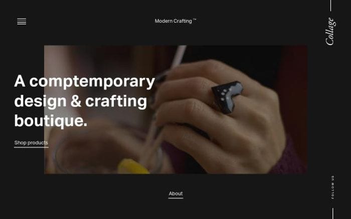 Collagecrafting website preview