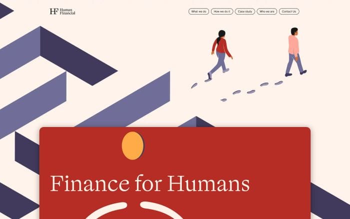  Human Financial website preview