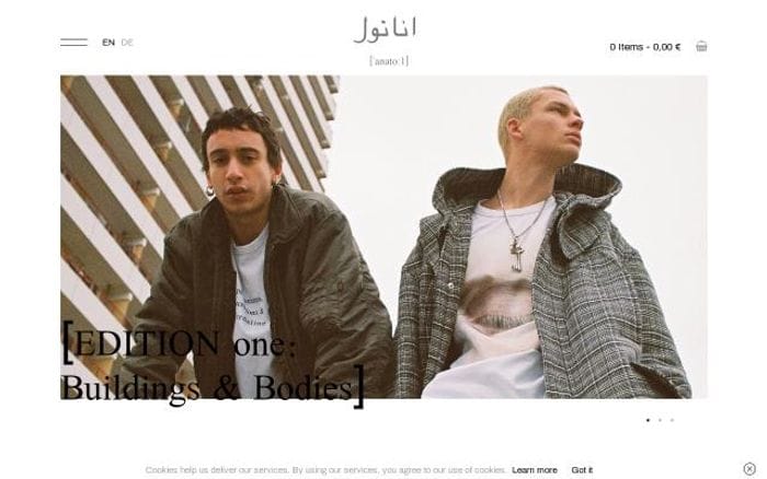 Anatol website preview