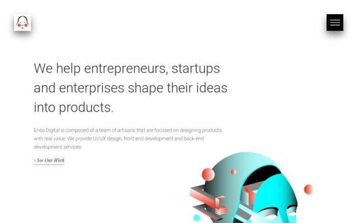 Enso website preview