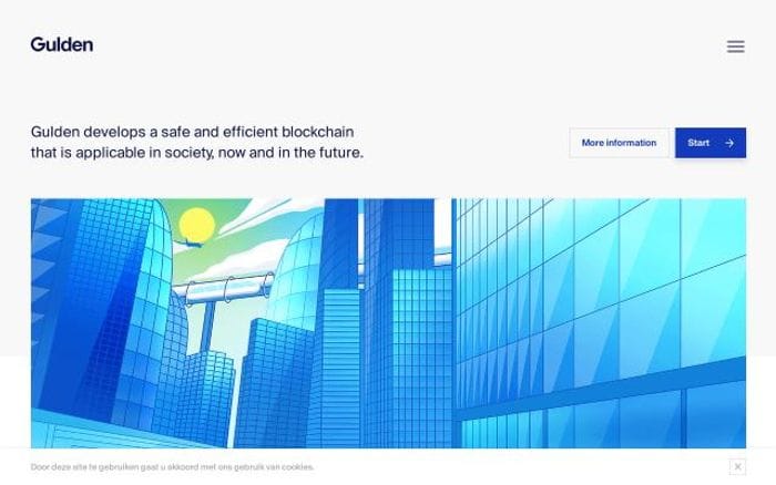 Gulden website preview