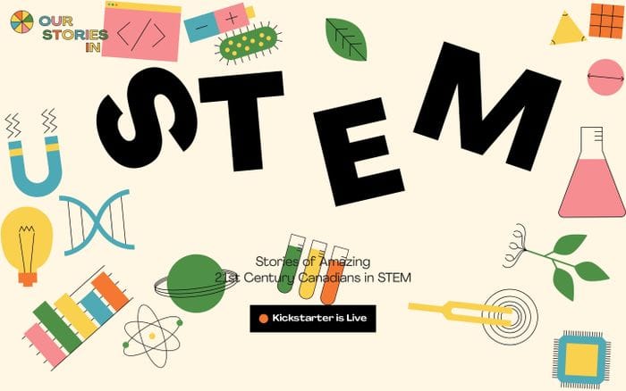 Our Stories in STEM website preview