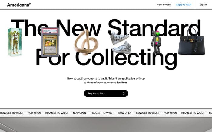 Americana website preview