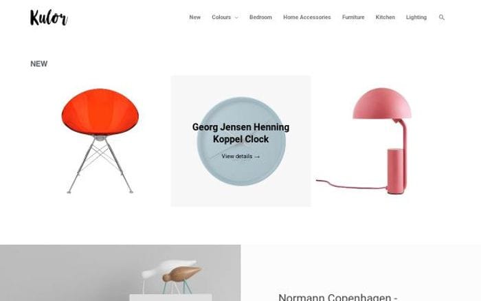 Kulor website preview