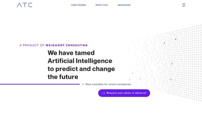 Application Traffic Control website preview