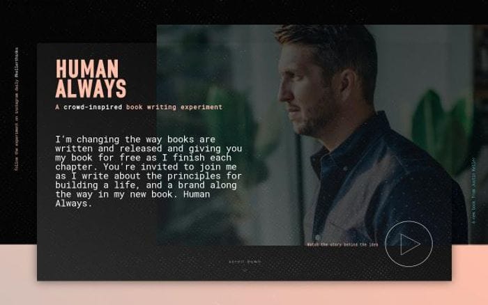 HumanAlways website preview