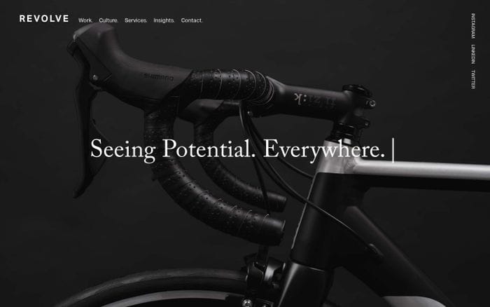Revolve website preview