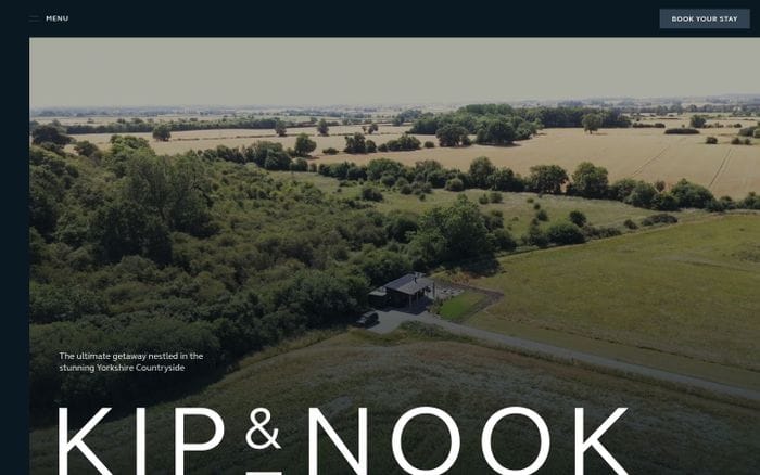 Kip and Nook website preview