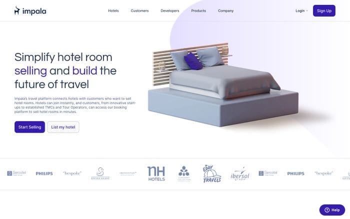 Impala website preview