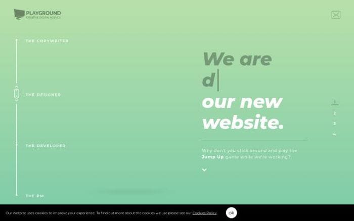 Playground website preview