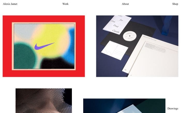 Alexis Jamet website preview