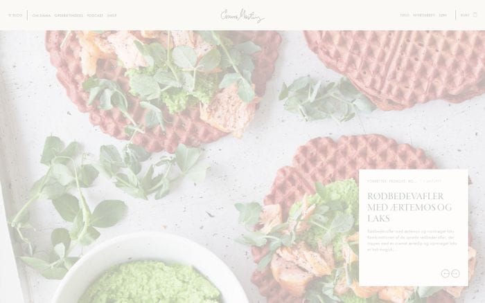 EMMA MARTINY website preview