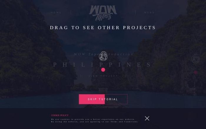 Wowtapes website preview