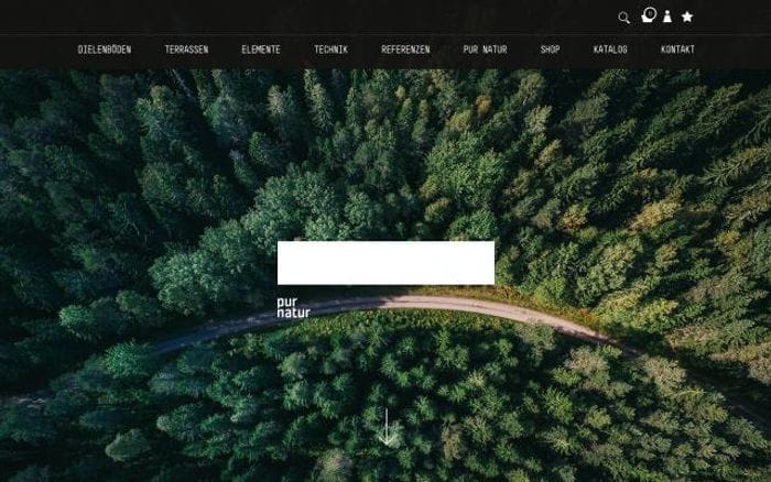 Purnatur website preview