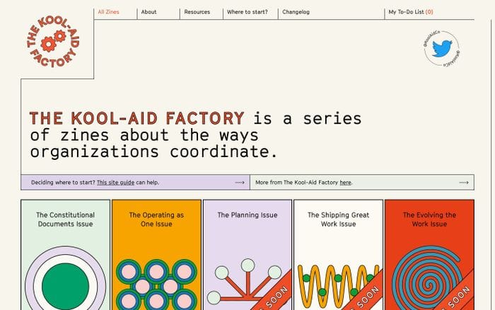 The Kool-Aid Factory website preview