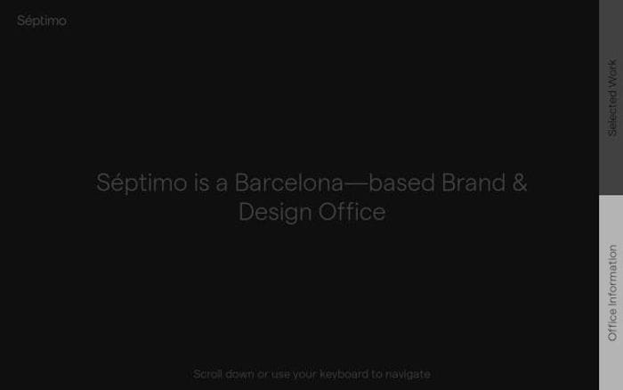 Septimo website preview