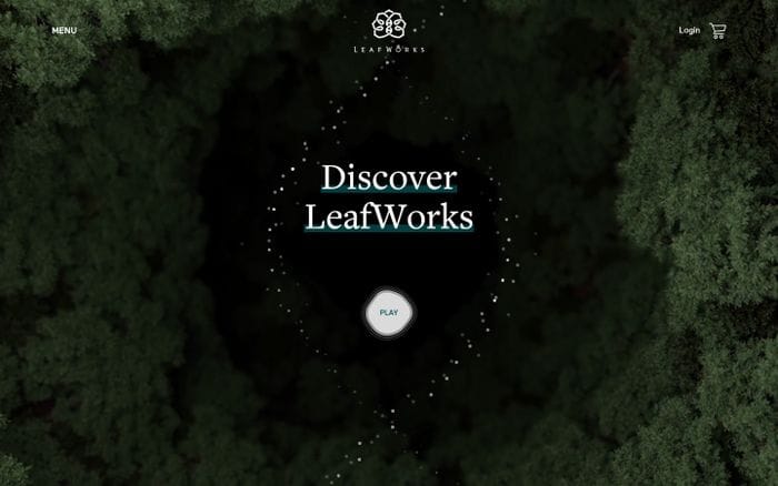 LeafWorks Marketplace website preview