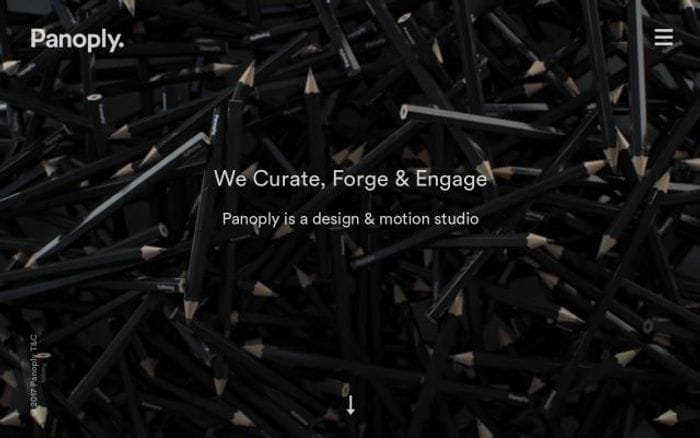 Panoply website preview