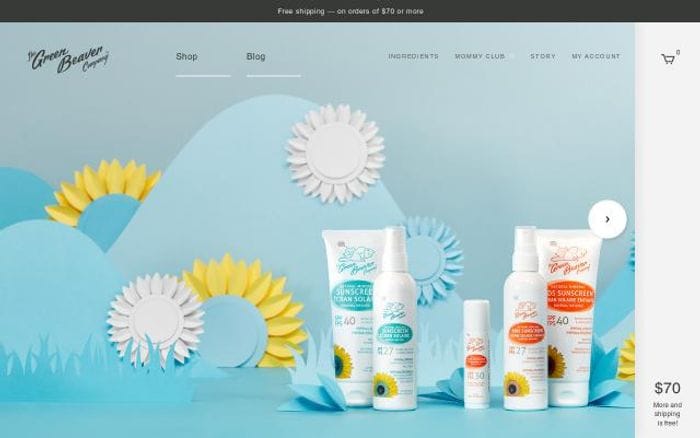 Greenbeaver website preview