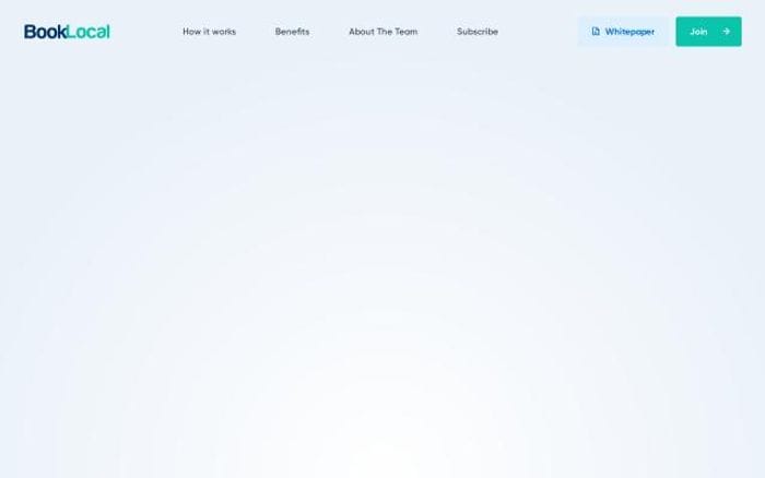 Booklocal website preview