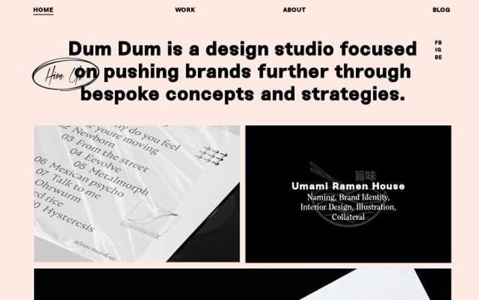 Dumdum website preview