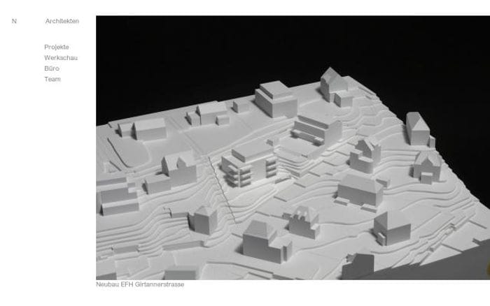 N-architekten website preview