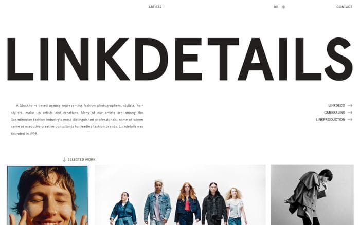 Linkdetails website preview