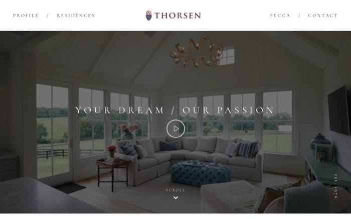 Thorsenconstruction website preview