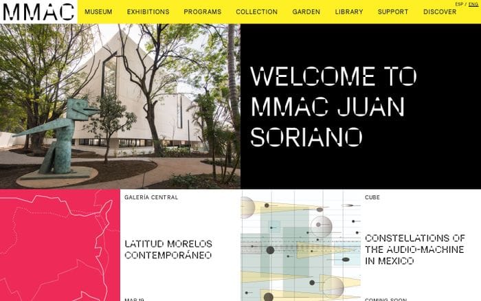 MMAC — Home website preview
