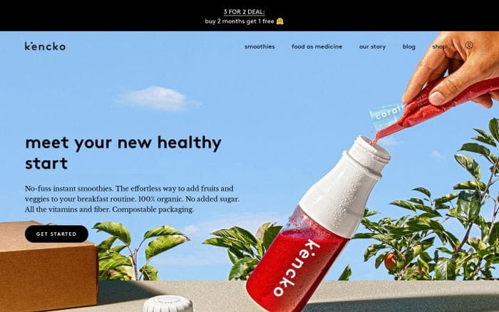 Kencko website preview