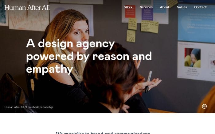 Human After All website preview